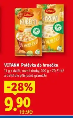 Lidl Vitana Polévka Do hrnečku nabídka