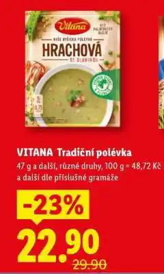 Lidl Vitana Tradiční polévka nabídka