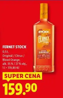 Lidl Fernet Stock nabídka