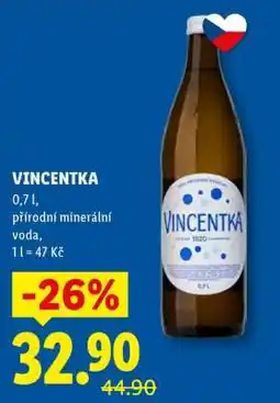Lidl VINCENTKA nabídka