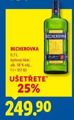 Lidl Becherovka nabídka