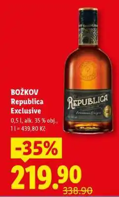 Lidl Božkov Republica Exclusive nabídka