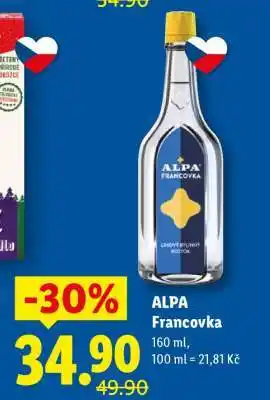 Lidl Alpa Francovka nabídka