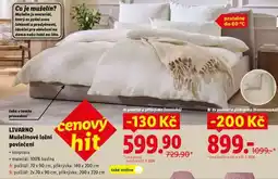 Lidl LIVARNO Mušelínové ložní povlečení - A: polštář a přikrývka (letní set) nabídka