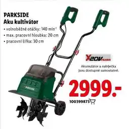 Lidl PARKSIDE Aku kultivátor nabídka