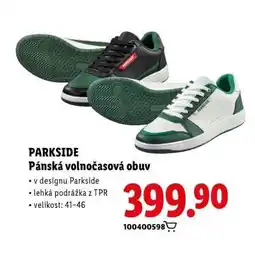 Lidl PARKSIDE Pánská volnočasová obuv nabídka