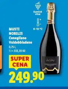 Lidl Musli nobilis conegliano valdobbiadene nabídka