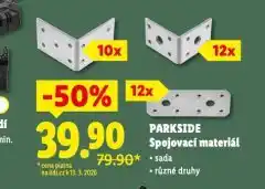 Lidl Spojovací materiál nabídka