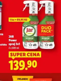 Lidl Jar power srej 3v1 nabídka