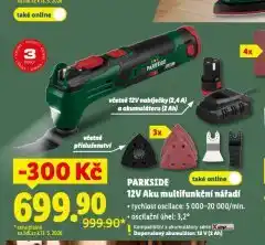 Lidl 12v aku multifunkční nářadí nabídka
