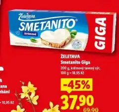 Lidl Želetava smetanito nabídka