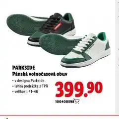 Lidl Pánská volnočasová obuv nabídka