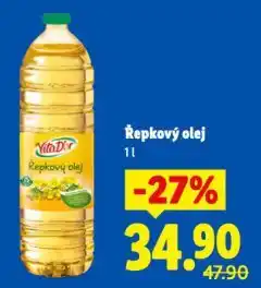 Lidl Řepkový olej nabídka