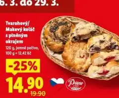 Lidl Makový koláč nabídka