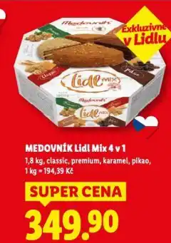Lidl Medovník nabídka