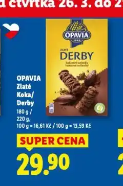 Lidl Opavia zlaté derby nabídka