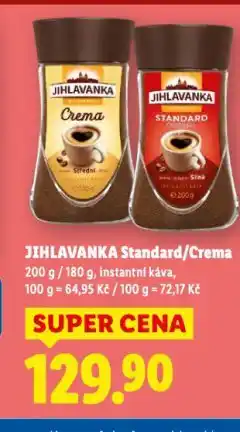 Lidl Káva jihlavanka nabídka
