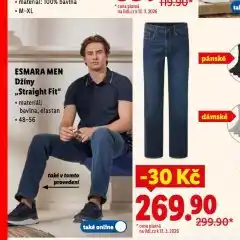 Lidl Džíny nabídka