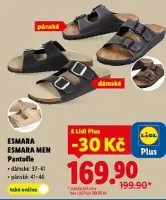 Lidl Pantofle nabídka