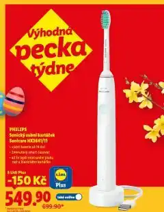 Lidl Philips sonický zubní kartáček nabídka