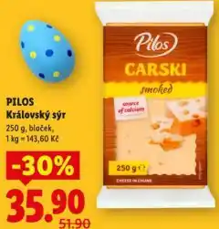 Lidl Královský sýr nabídka