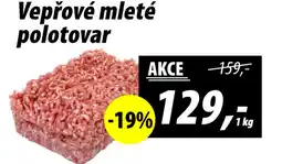 ZEMAN Vepřové mleté polotovar nabídka