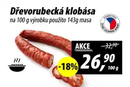 ZEMAN Dřevorubecká klobása nabídka