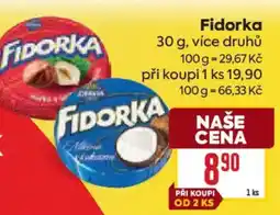 Billa Fidorka nabídka
