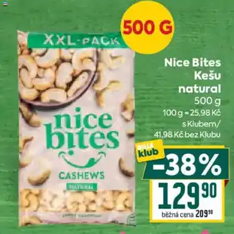 Billa Nice Bites Kešu natural nabídka