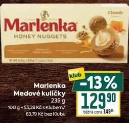 Billa Marlenka Medové kuličky nabídka