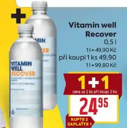 Billa Vitamin well Recover nabídka