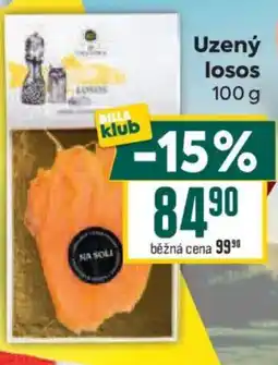 Billa Uzený losos nabídka