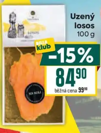 Billa Uzený losos nabídka