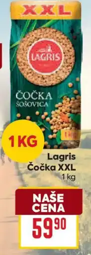 Billa Lagris Čočka XXL nabídka
