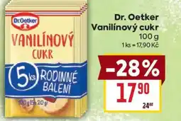 Billa Dr. Oetker Vanilínový cukr nabídka