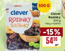 Billa Clever Rozinky nabídka