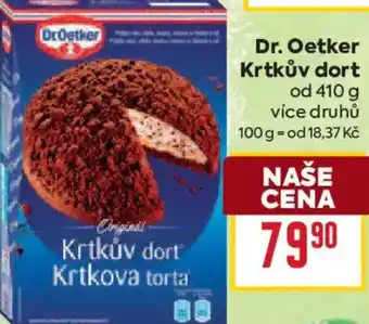 Billa Dr. Oetker Krtkův dort nabídka