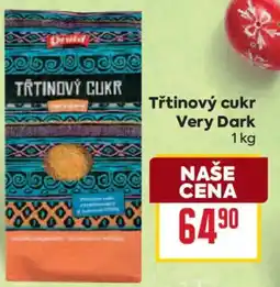 Billa Třtinový cukr Very Dark nabídka