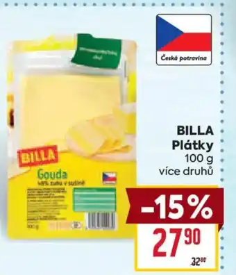 Billa BILLA Plátky nabídka