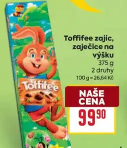 Billa Toffifee zajíc, zaječice na výšku nabídka