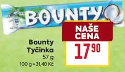 Billa Bounty Tyčinka nabídka
