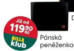 Billa Pánská peněženka nabídka