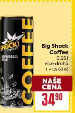 Billa Big Shock Coffee nabídka