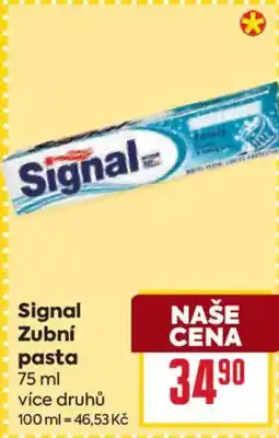 Billa Signal Zubní pasta nabídka
