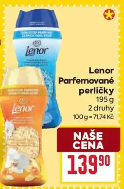 Billa Lenor Parfemované perličky nabídka