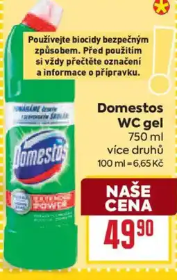 Billa Domestos WC gel nabídka
