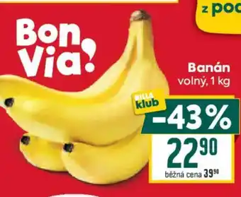 Billa Banán nabídka