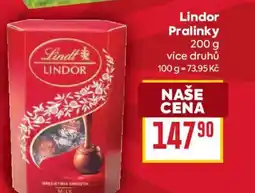 Billa Lindor Pralinky nabídka