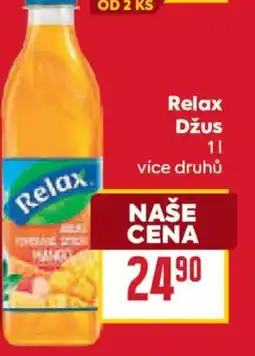 Billa Relax Džus nabídka