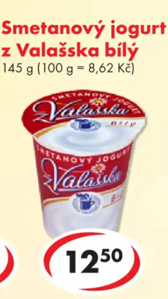 CBA Smetanový jogurt z Valašska bílý nabídka